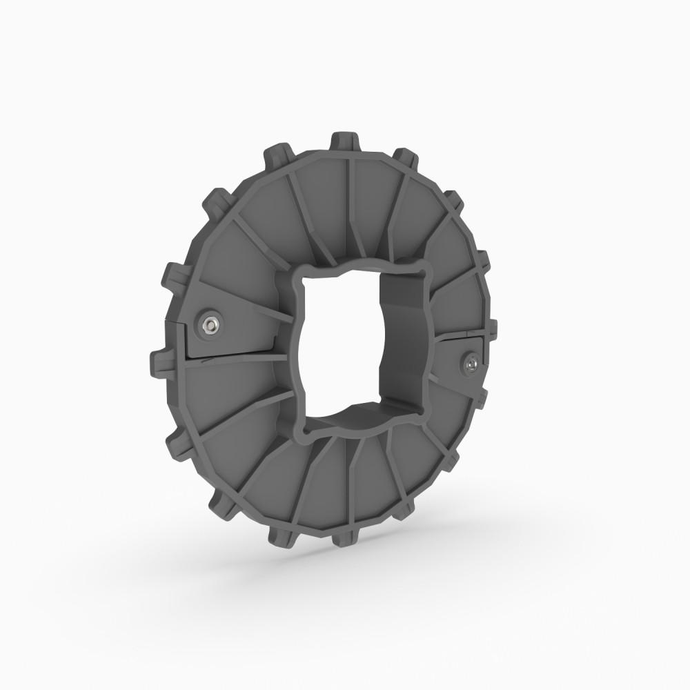 ,500 split molded sprocket