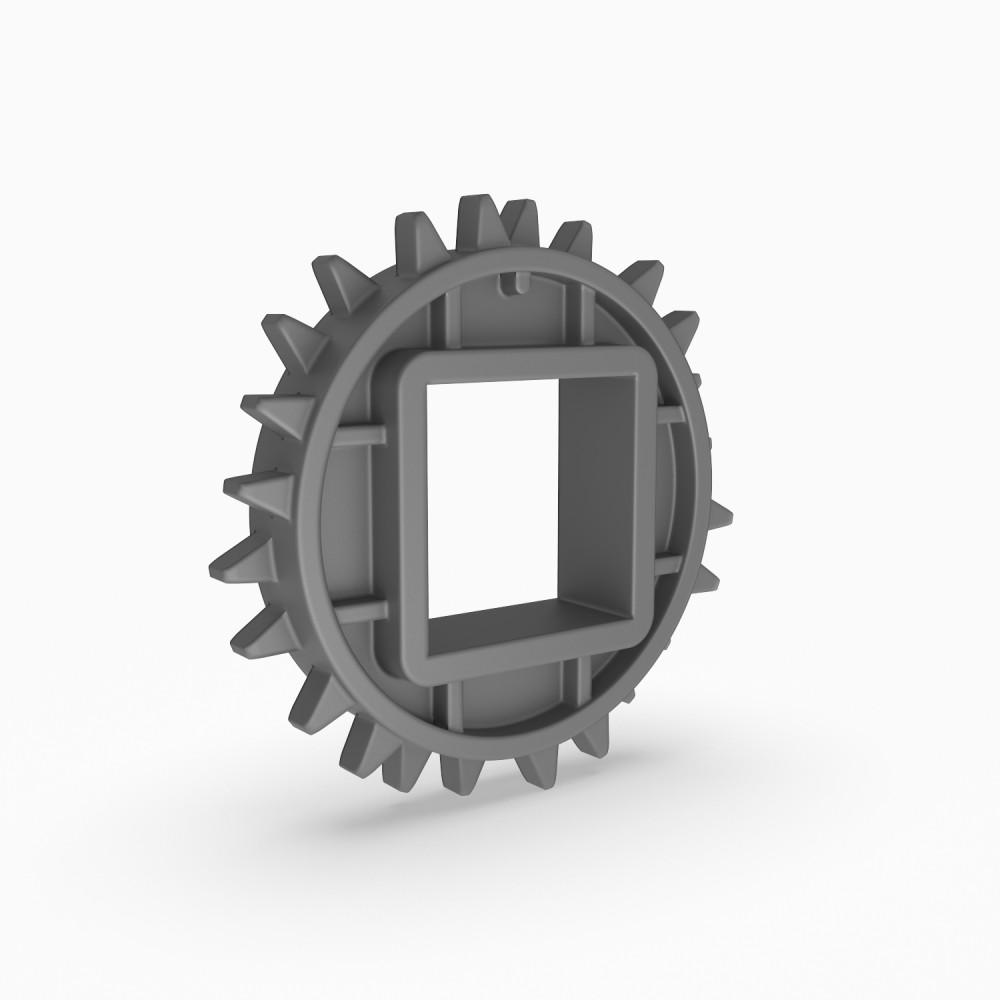 ,550 Mini Raised Rib molded sprocket|I