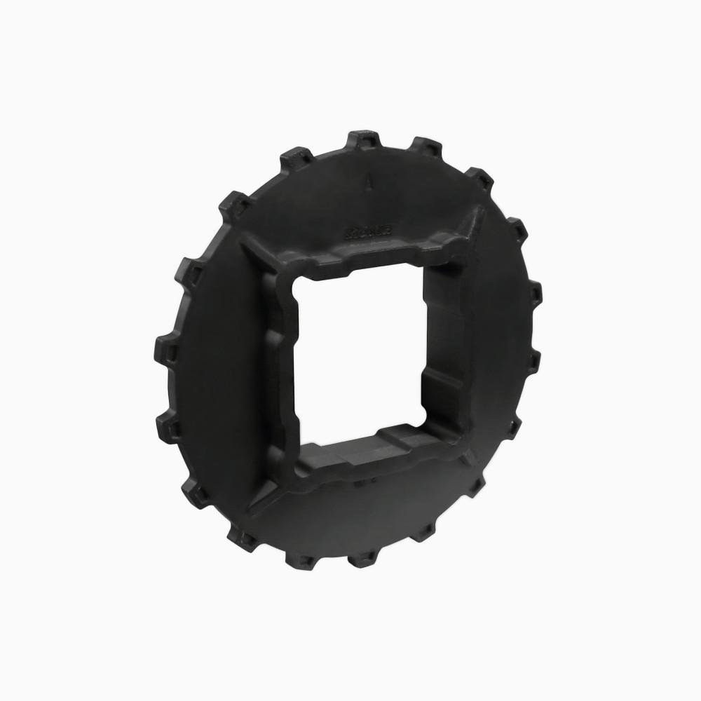 553 one-piece molded sprocket|M | Sprockets & Turning disks > Belt sprockets | 553 | Cover Thumbnail