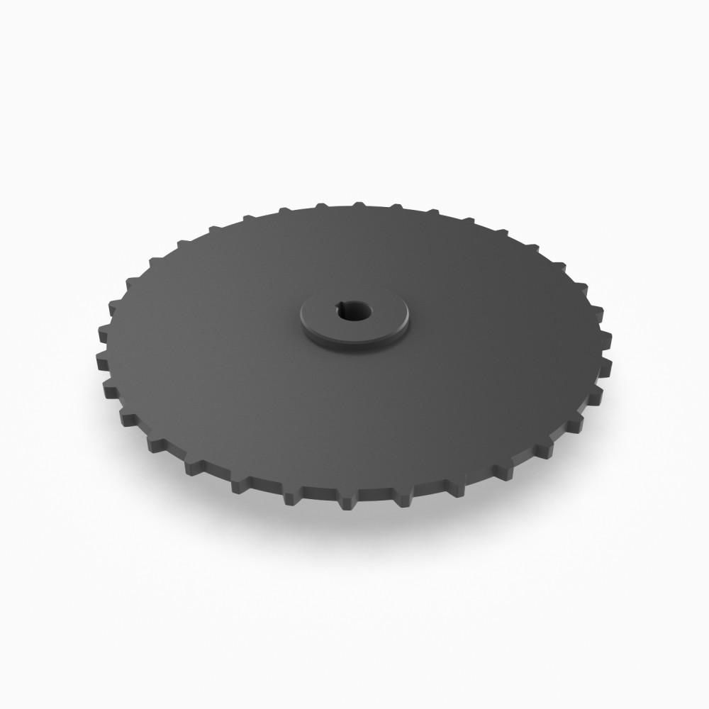 ,878 machined turning disk|M