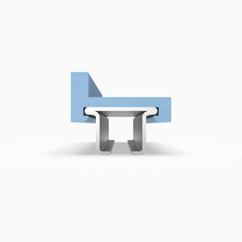 U-Profile Part 157 40x20 mm