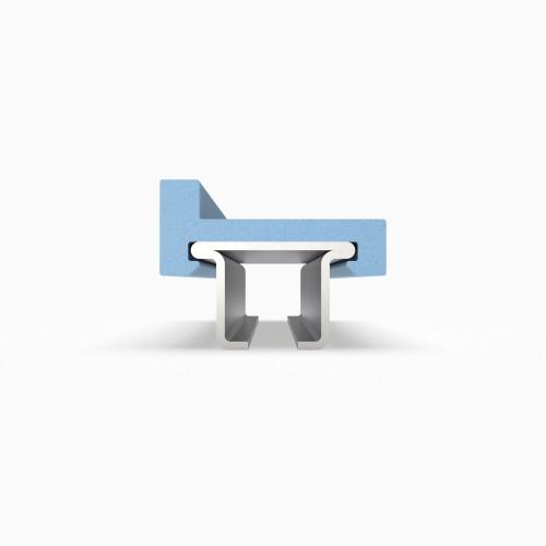 U-Profile Part 157 40x17 mm