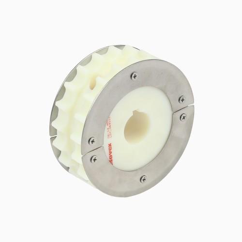 820 split machined sprocket + SS Guide rings|M