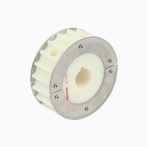 815 split machined sprocket + SS Guide rings|M