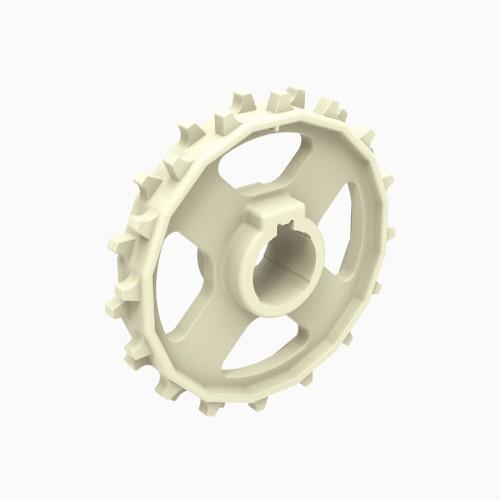 7510-7520-7540-7544 one-piece molded sprocket|M