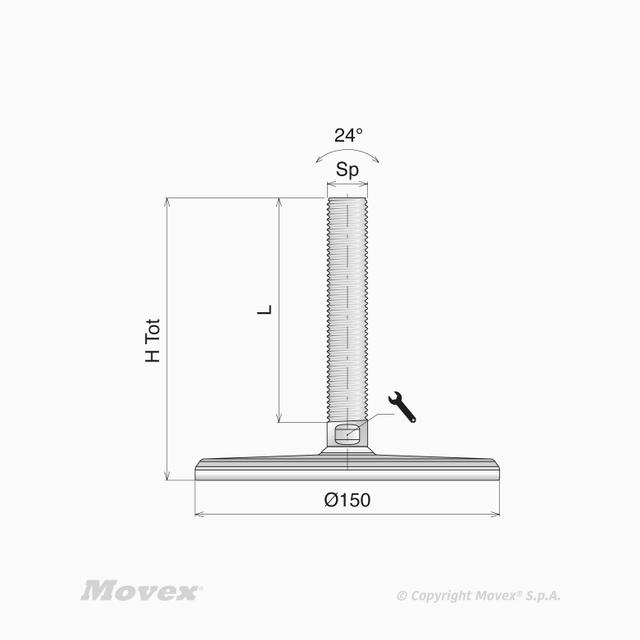 ,S400 Ø150 Heavy Split|M