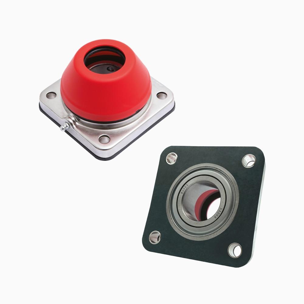 ,CS Locking collar Watertight Compact Solid|M